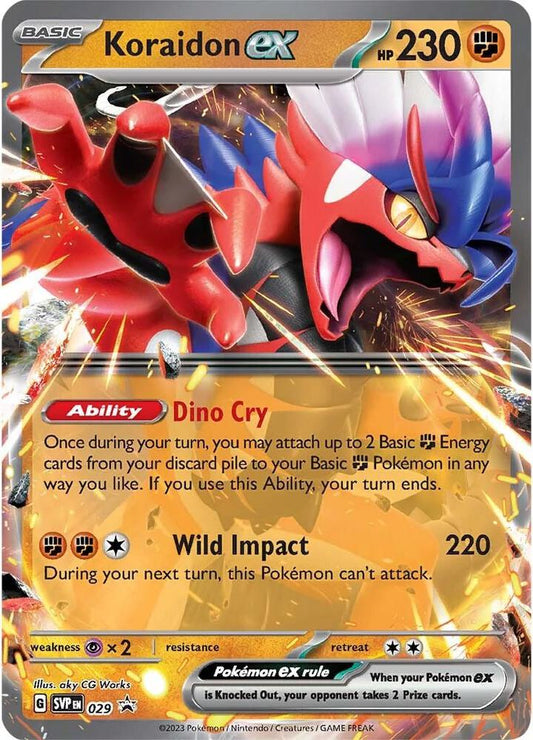 Koraidon ex foil