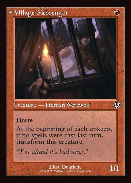 Village Messenger // Moonrise Intruder Retroframe
