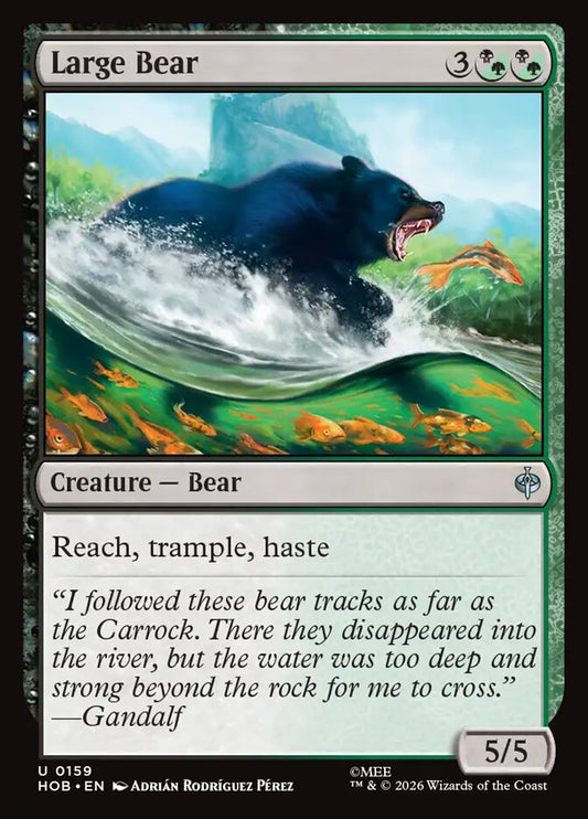 Large Bear Foil