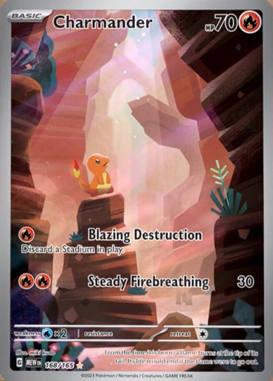 Charmander Illustration Rare foil