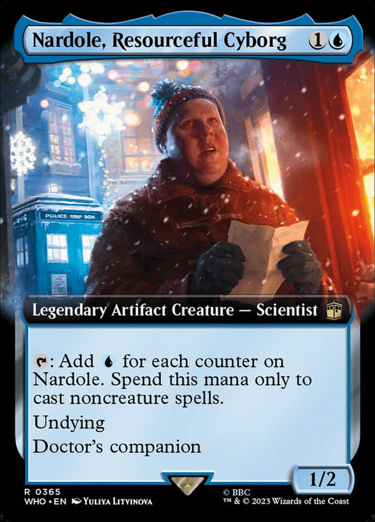 Nardole, Resourceful Cyborg Extended Art Foil
