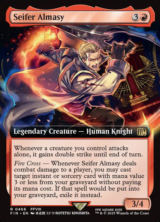 Seifer Almasy Extended Art