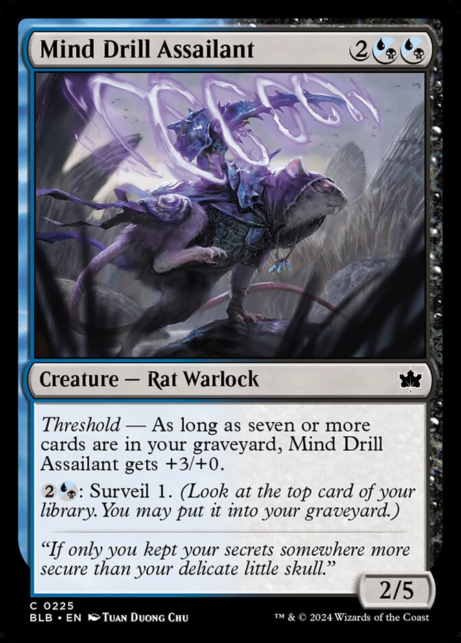 Mind Drill Assailant Foil