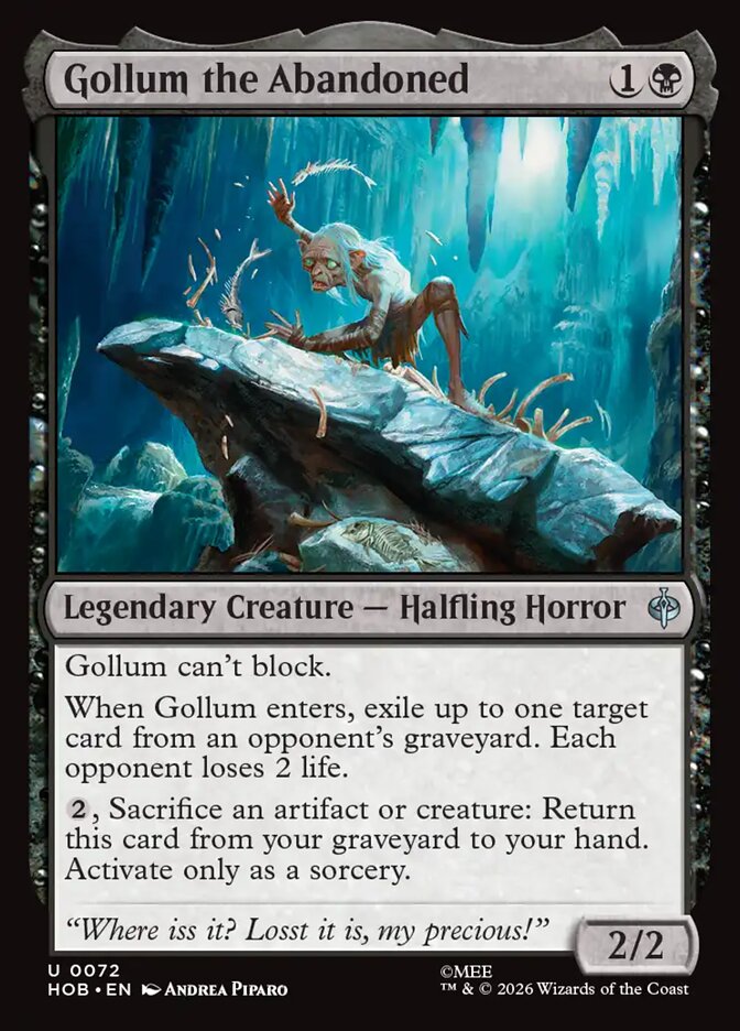 Gollum the Abandoned Foil