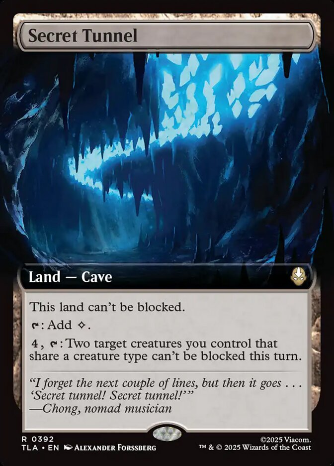 Secret Tunnel Extended Art