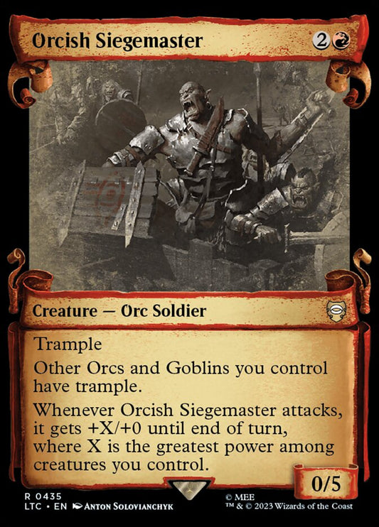 Orcish Siegemaster Showcase