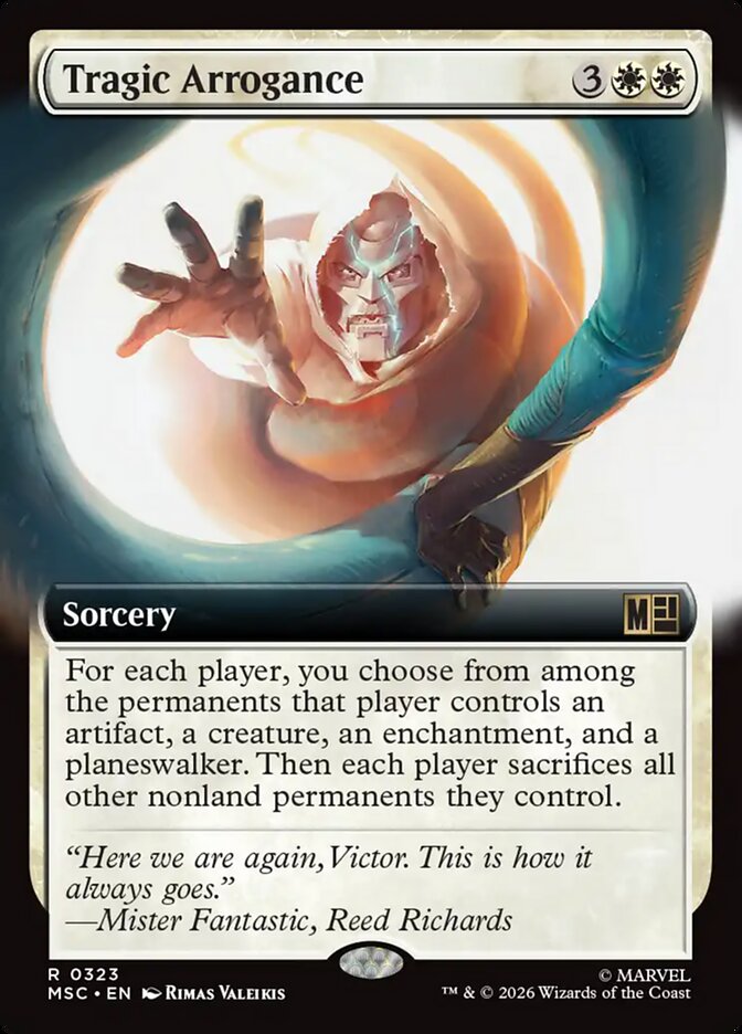 Tragic Arrogance Extended Art