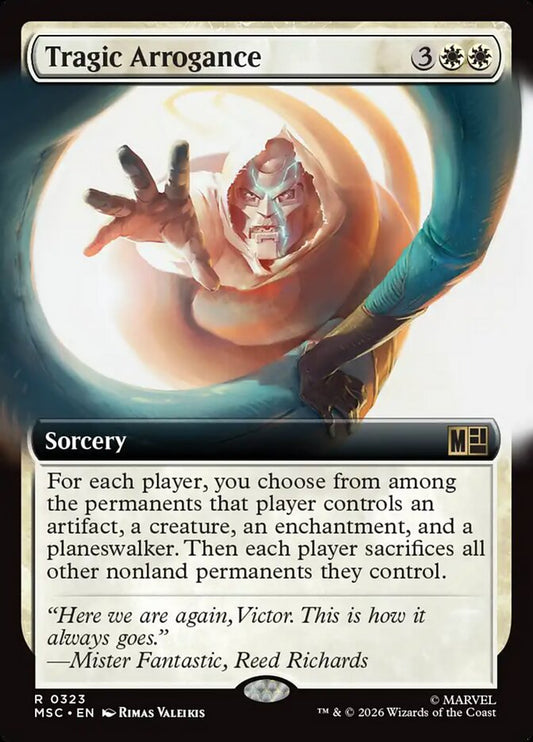 Tragic Arrogance Extended Art