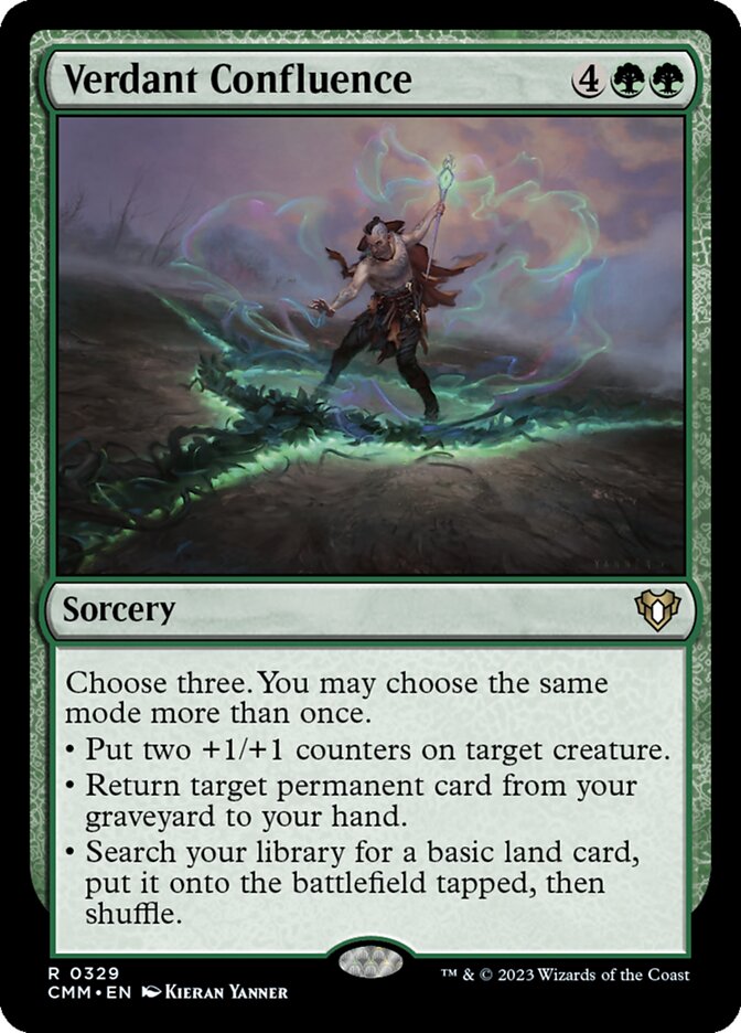 Verdant Confluence Foil