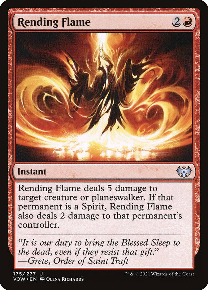 Rending Flame Foil
