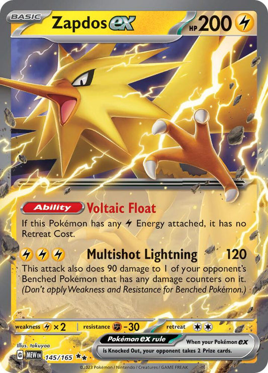 Zapdos ex foil
