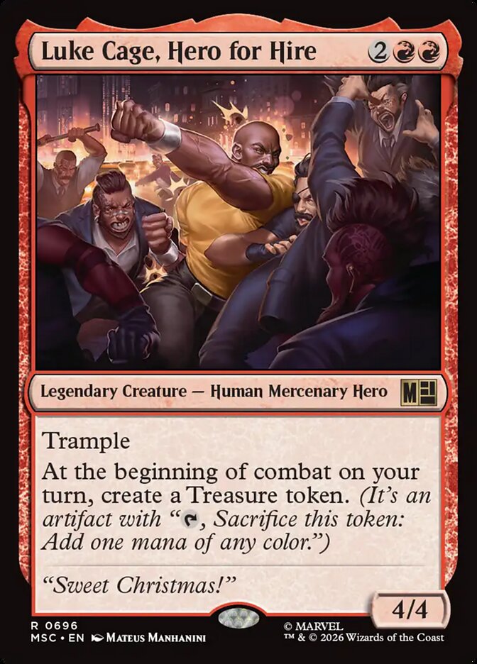 Luke Cage, Hero for Hire Foil