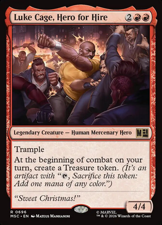 Luke Cage, Hero for Hire Foil