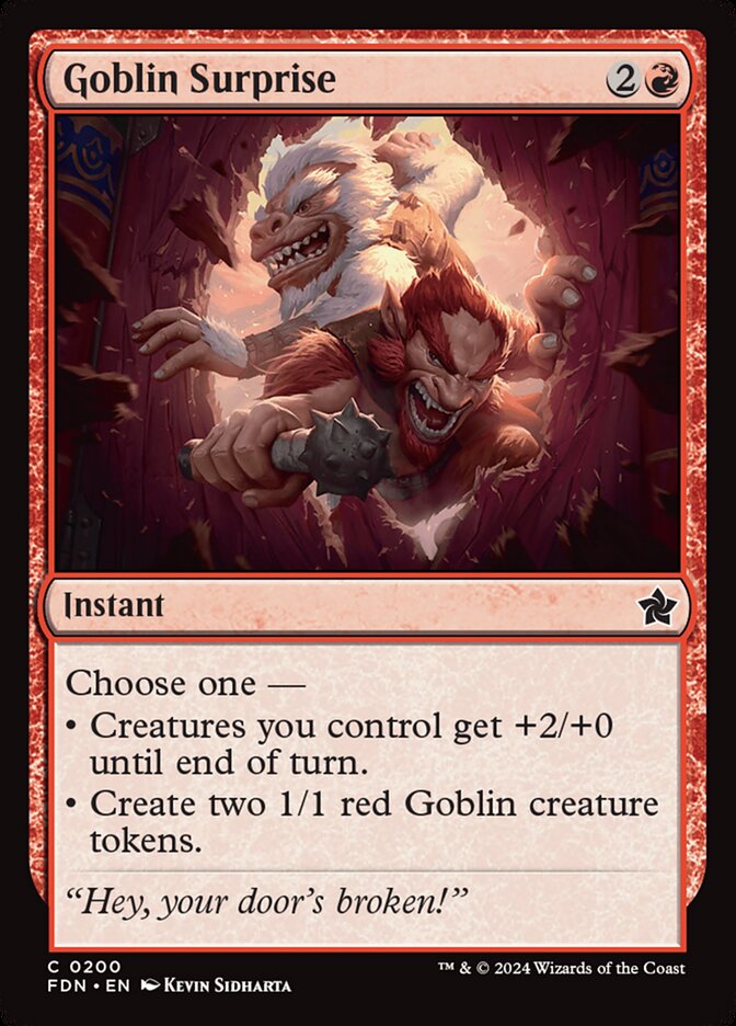 Goblin Surprise Foil