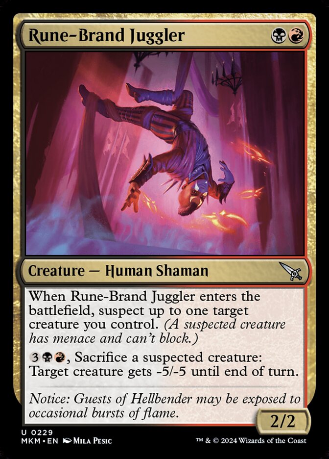 Rune-Brand Juggler Foil