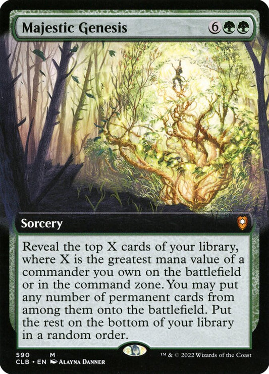 Majestic Genesis Extended Art
