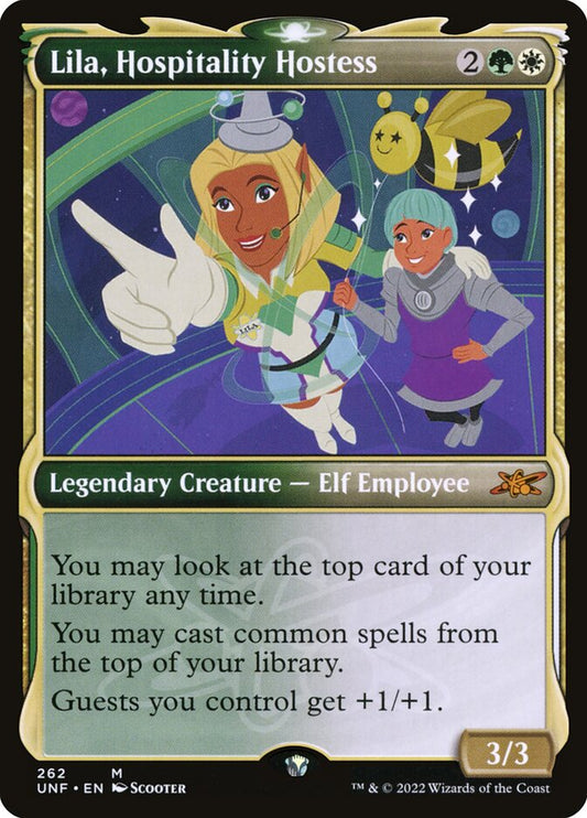 Lila, Hospitality Hostess Showcase Foil