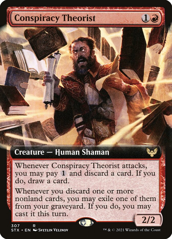 Conspiracy Theorist Extended Art
