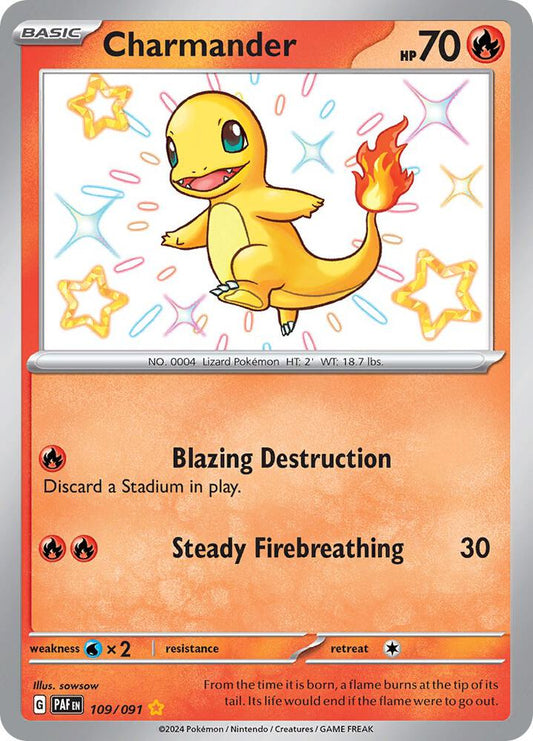 Charmander Shiny Rare foil