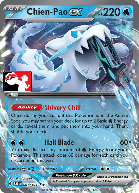 Chien-Pao ex (Promo de Liga) foil