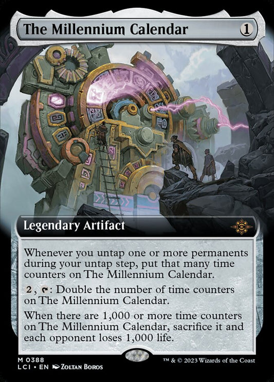 The Millennium Calendar Extended Art