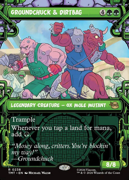 Groundchuck & Dirtbag Sewer Frame