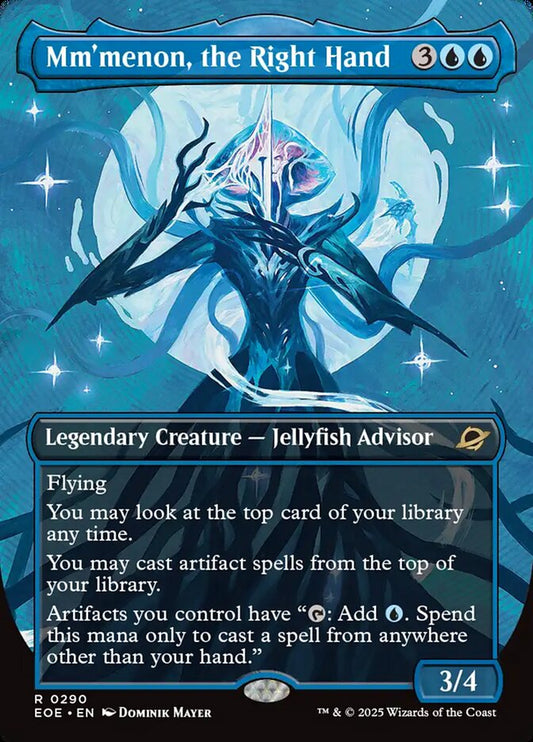 Mm'menon, the Right Hand Borderless Foil