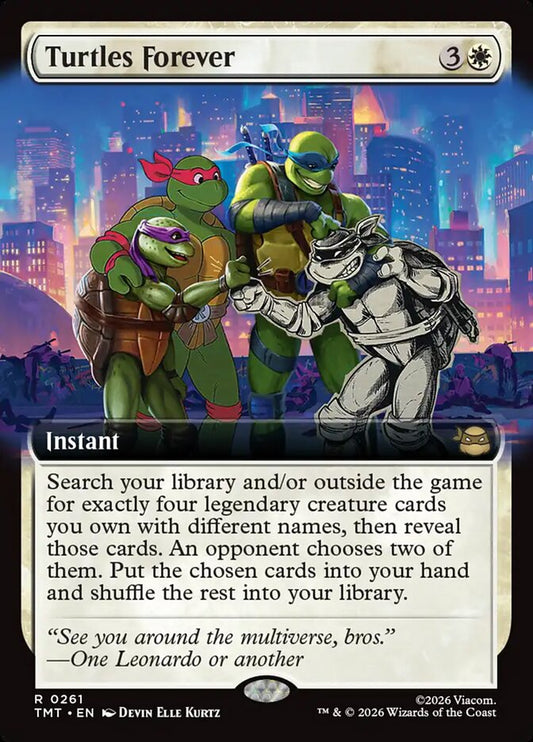 Turtles Forever Extended Art