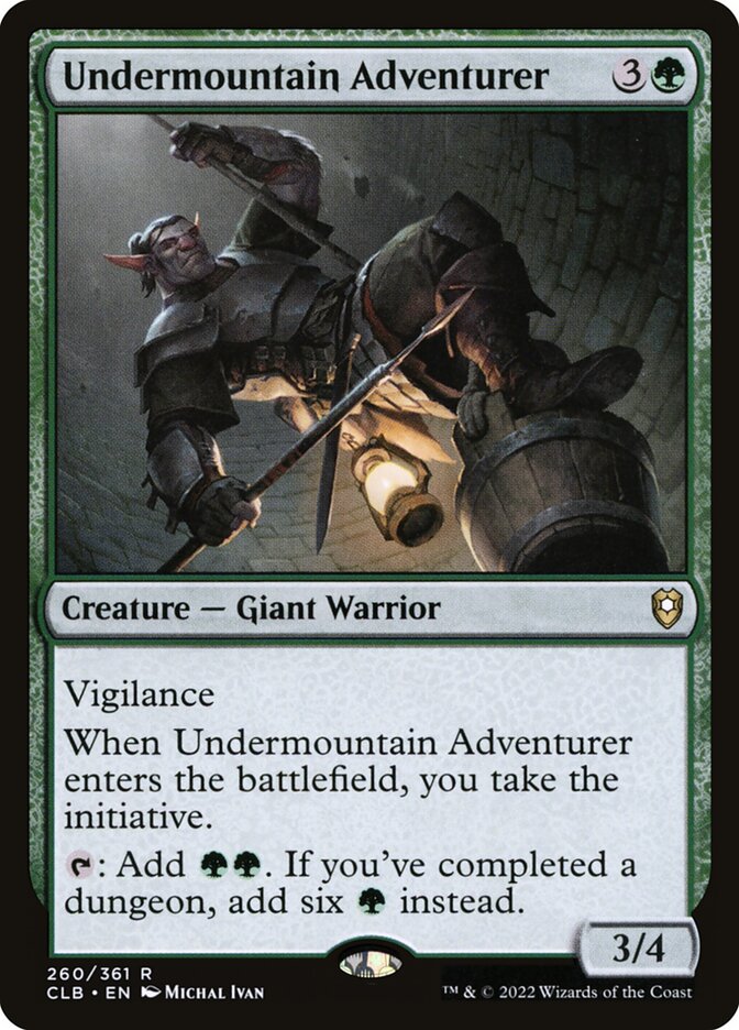 Undermountain Adventurer Foil