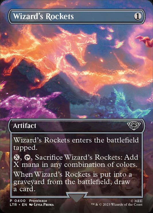 Wizard's Rockets Borderless