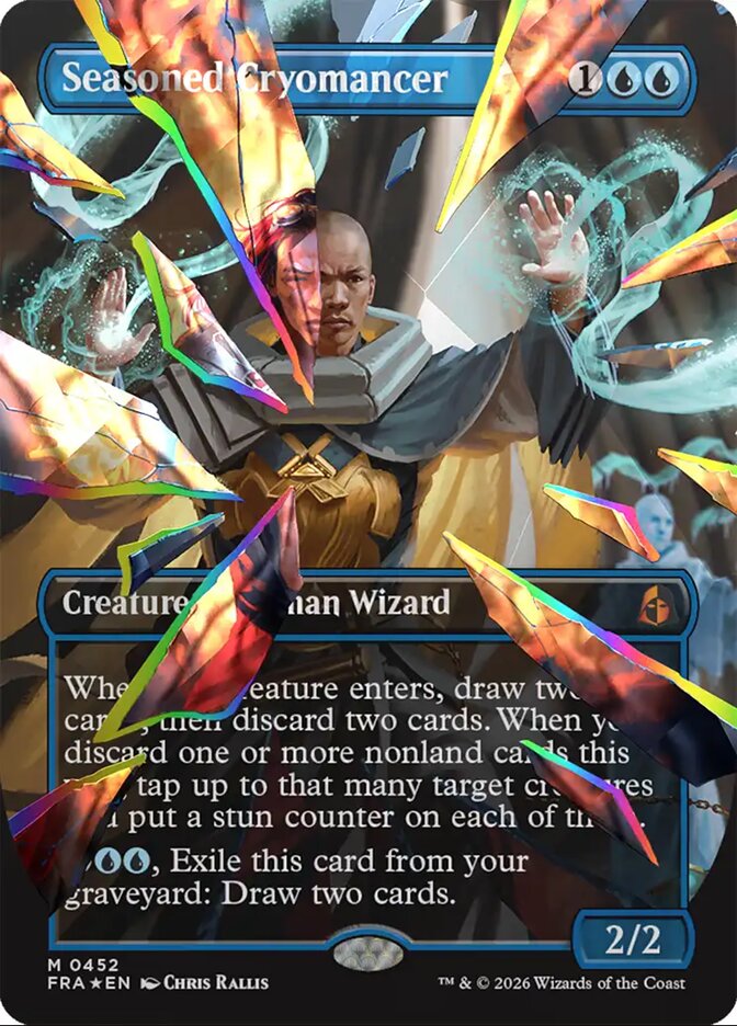 Seasoned Cryomancer Shattered Mirror Facet Foil