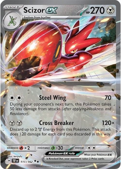 Scizor ex foil