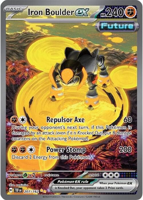 Iron Boulder ex Alter foil