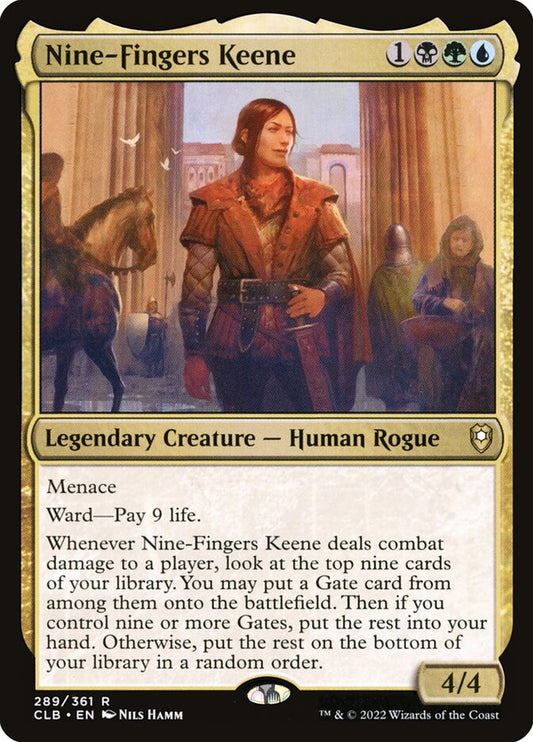 Nine-Fingers Keene Foil