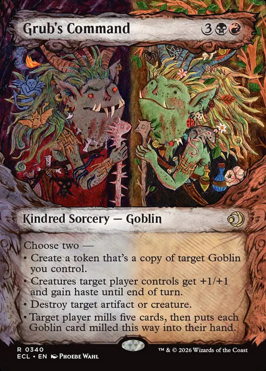 Grub's Command Showcase Foil