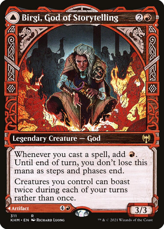 Birgi, God of Storytelling // Harnfel, Horn of Bounty Showcase