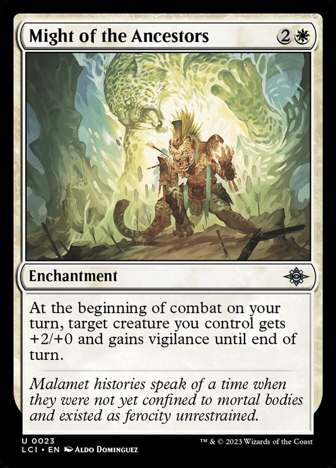 Might of the Ancestors Foil