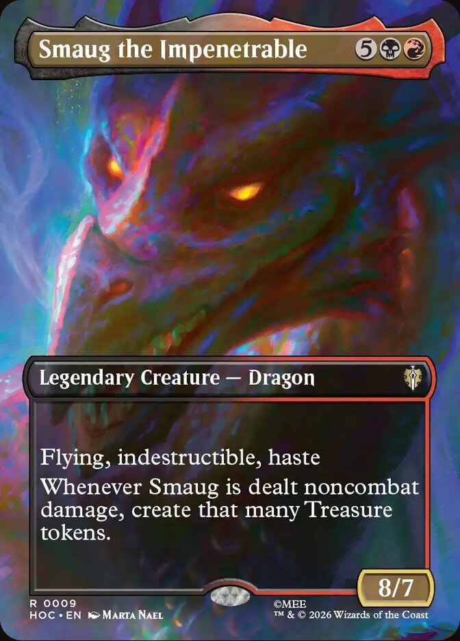 Smaug the Impenetrable Scene Foil