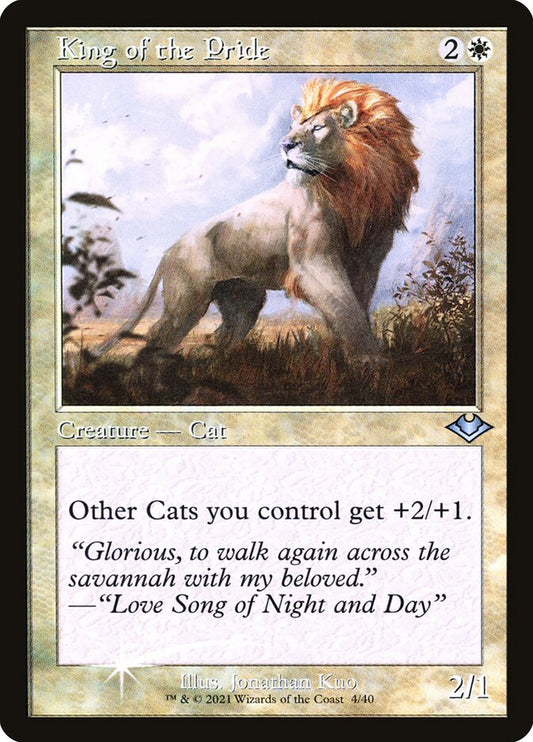 King of the Pride Foil
