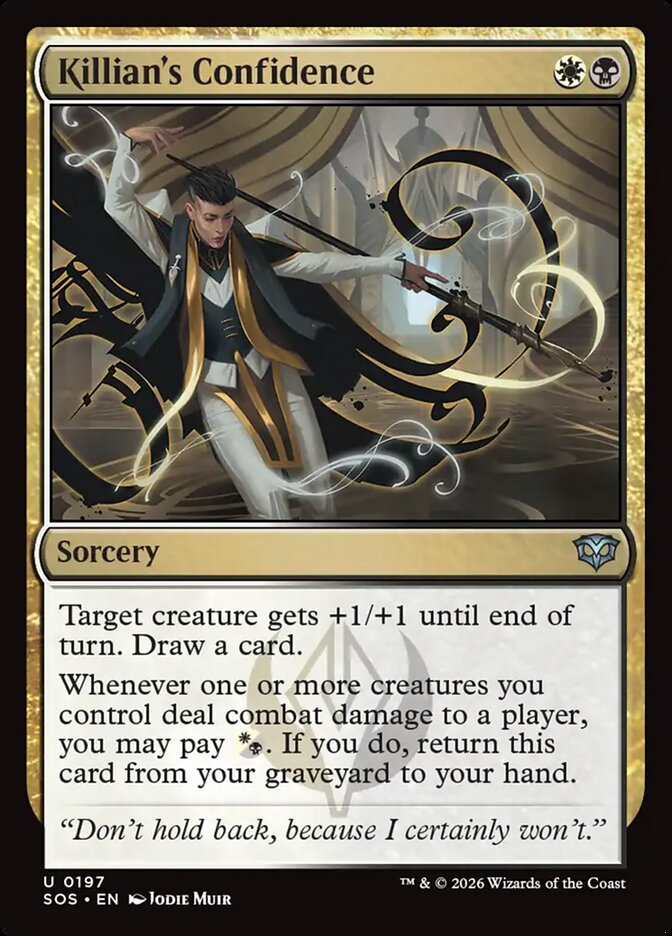 Killian's Confidence Foil