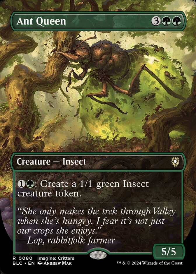 Ant Queen Borderless Foil