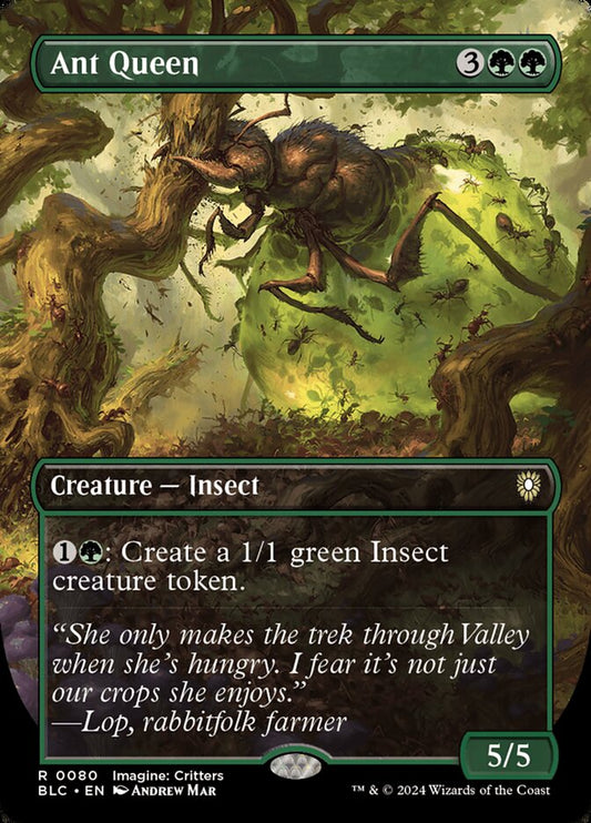 Ant Queen Borderless Foil