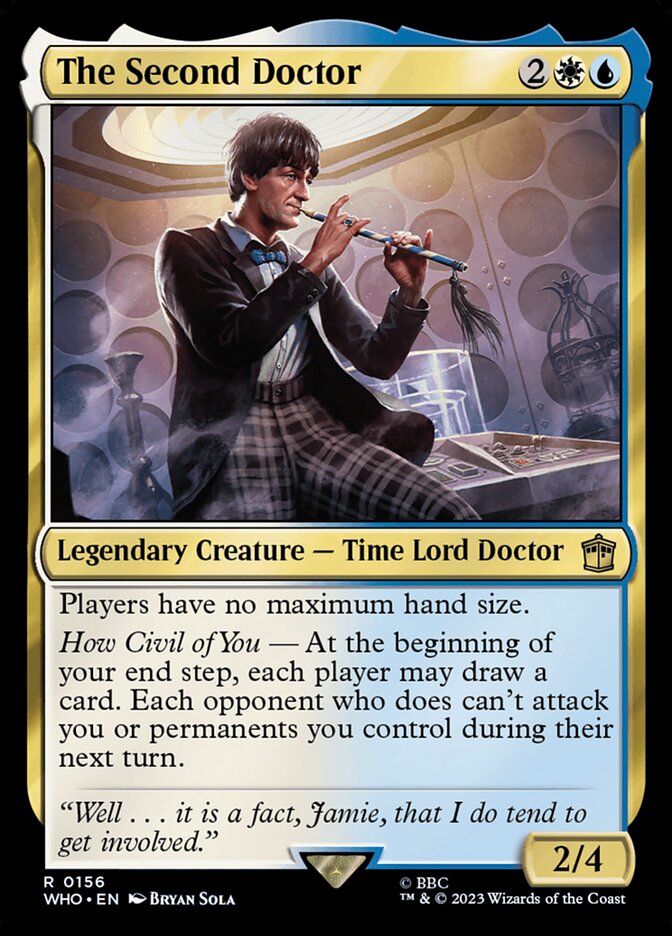 The Second Doctor Foil