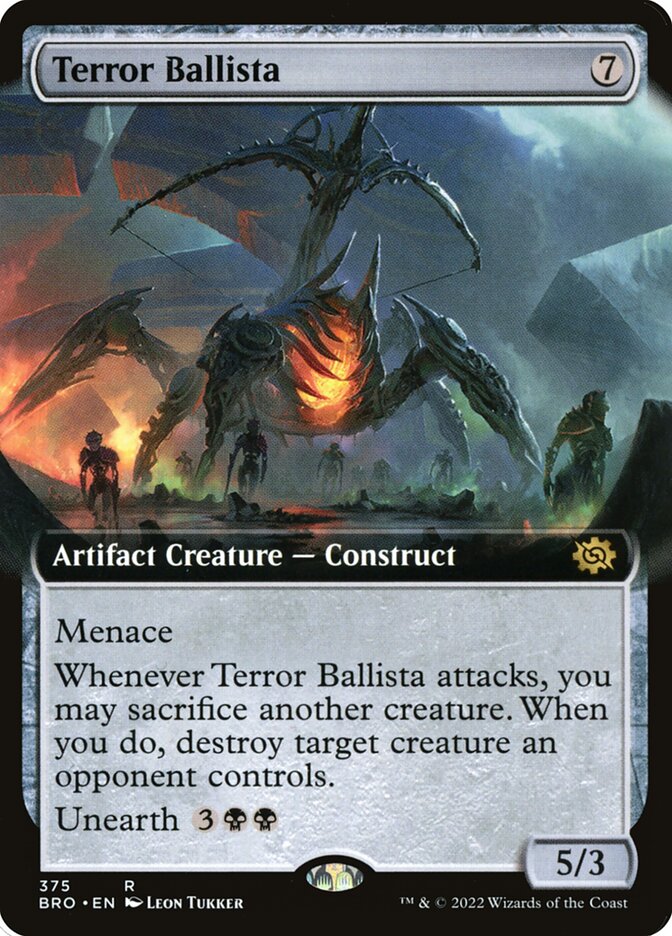 Terror Ballista Extended Art