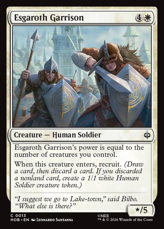 Esgaroth Garrison Foil