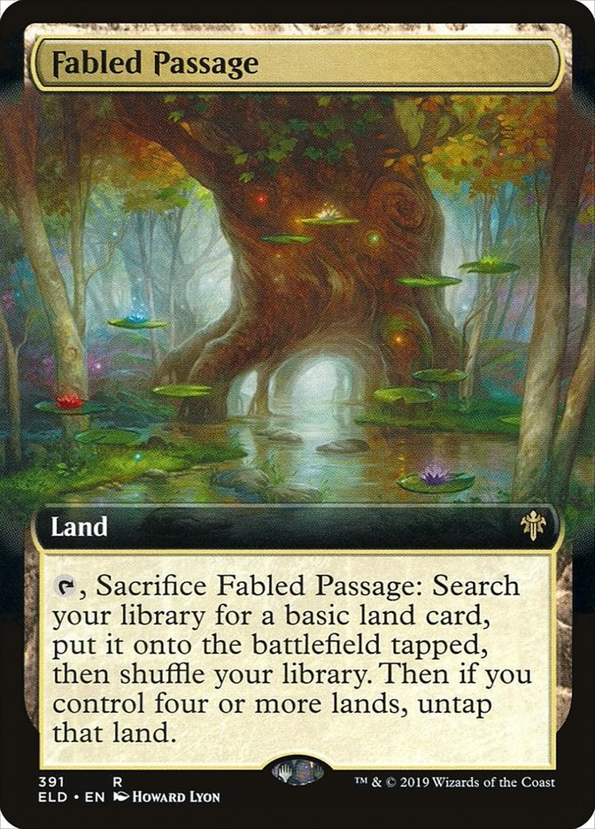 Fabled Passage Extended Art Foil