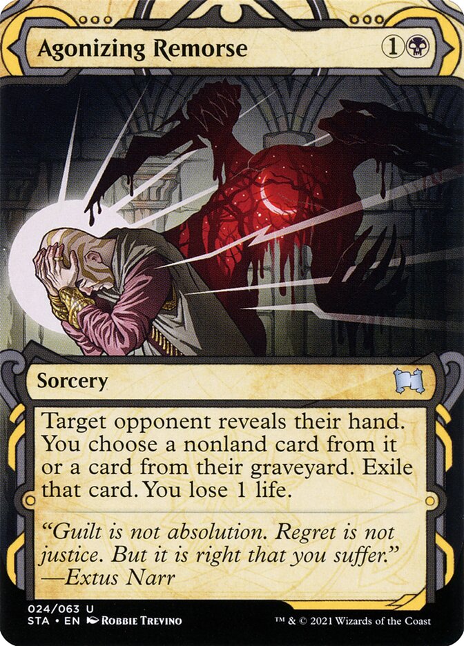 Agonizing Remorse Foil Etched