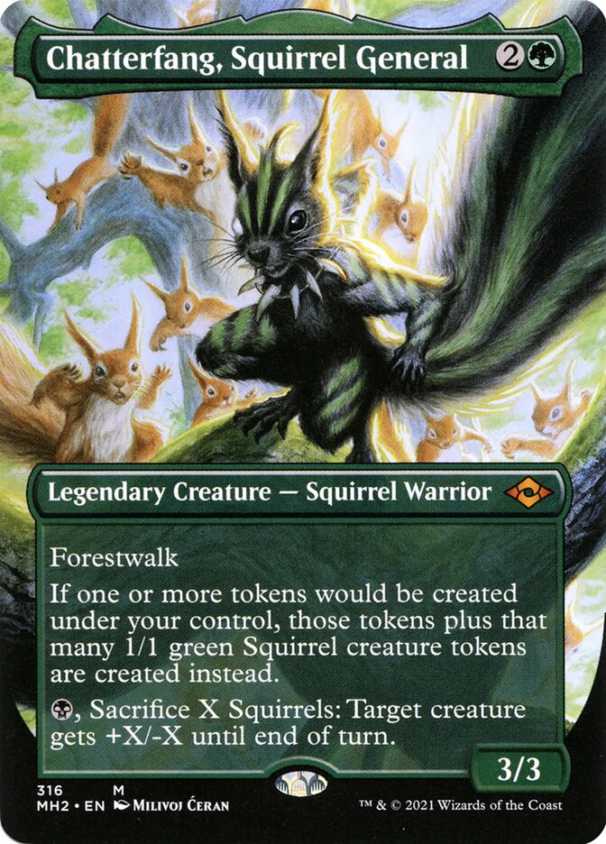 Chatterfang, Squirrel General Borderless
