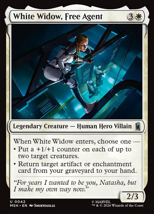 White Widow, Free Agent Foil
