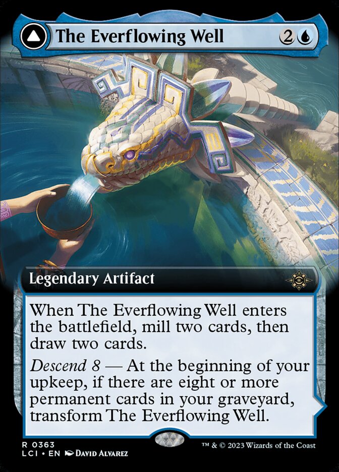 The Everflowing Well // The Myriad Pools Extended Art Foil
